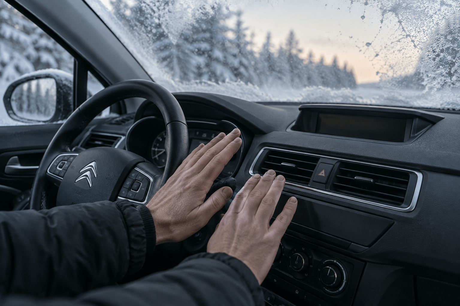 Изображение к статье Плохо греет печка на Citroen C4: причины, диагностика и что проверить перед зимой